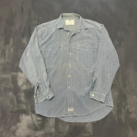 Levi's Other - Vintage Levi's Button Up Shirt Mens‎ Small Blue 1990s
